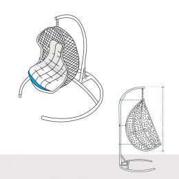 Hanging Chair Cover - Design 3