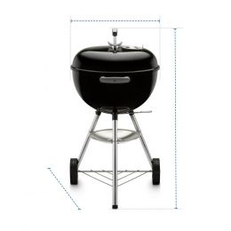 Grill Cover for Weber Original Kettle Charcoal Grill 18"