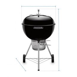 Grill Cover for Weber Original Kettle Premium Charcoal Grill 22"