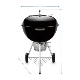 Grill Cover for Weber Original Kettle Premium Charcoal Grill 26"