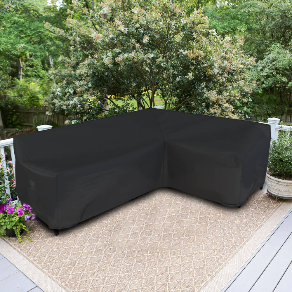 Custom L Shape Sofa Covers - Design 8