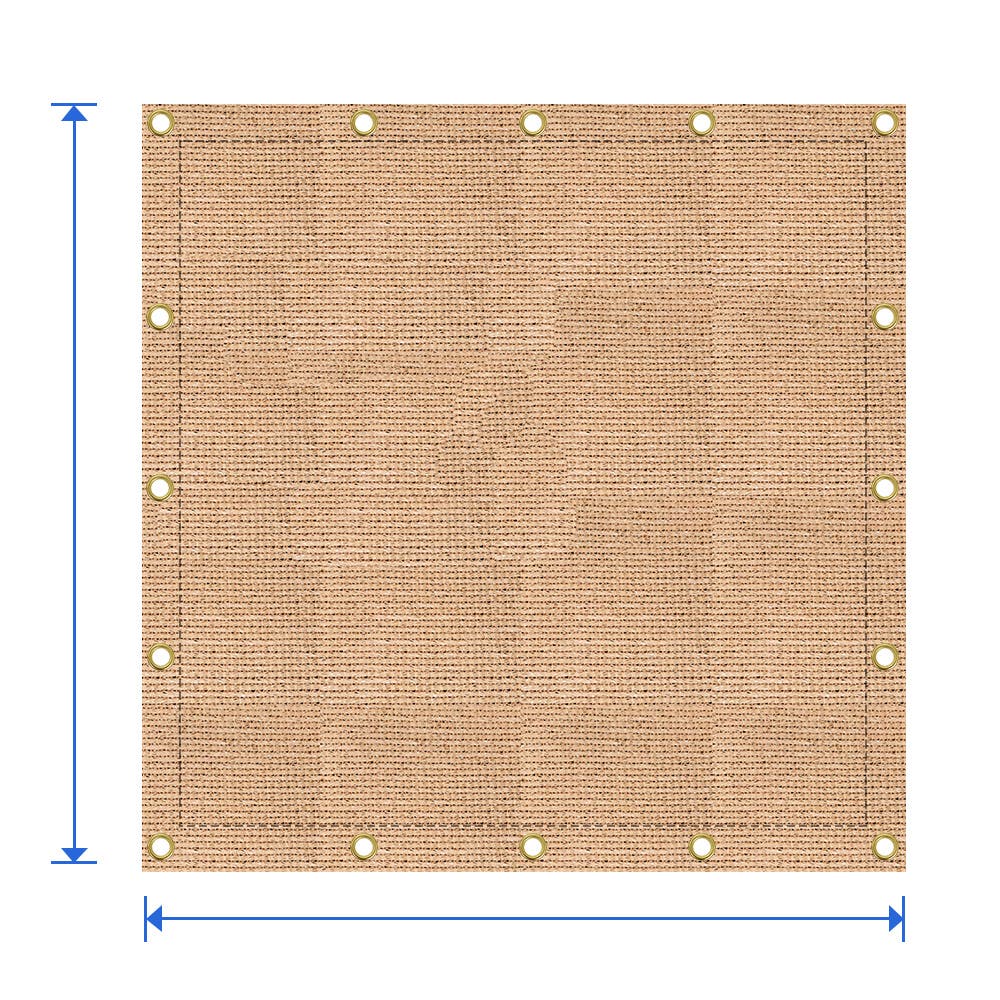 Knitted Mesh Tarps - 85% Shade