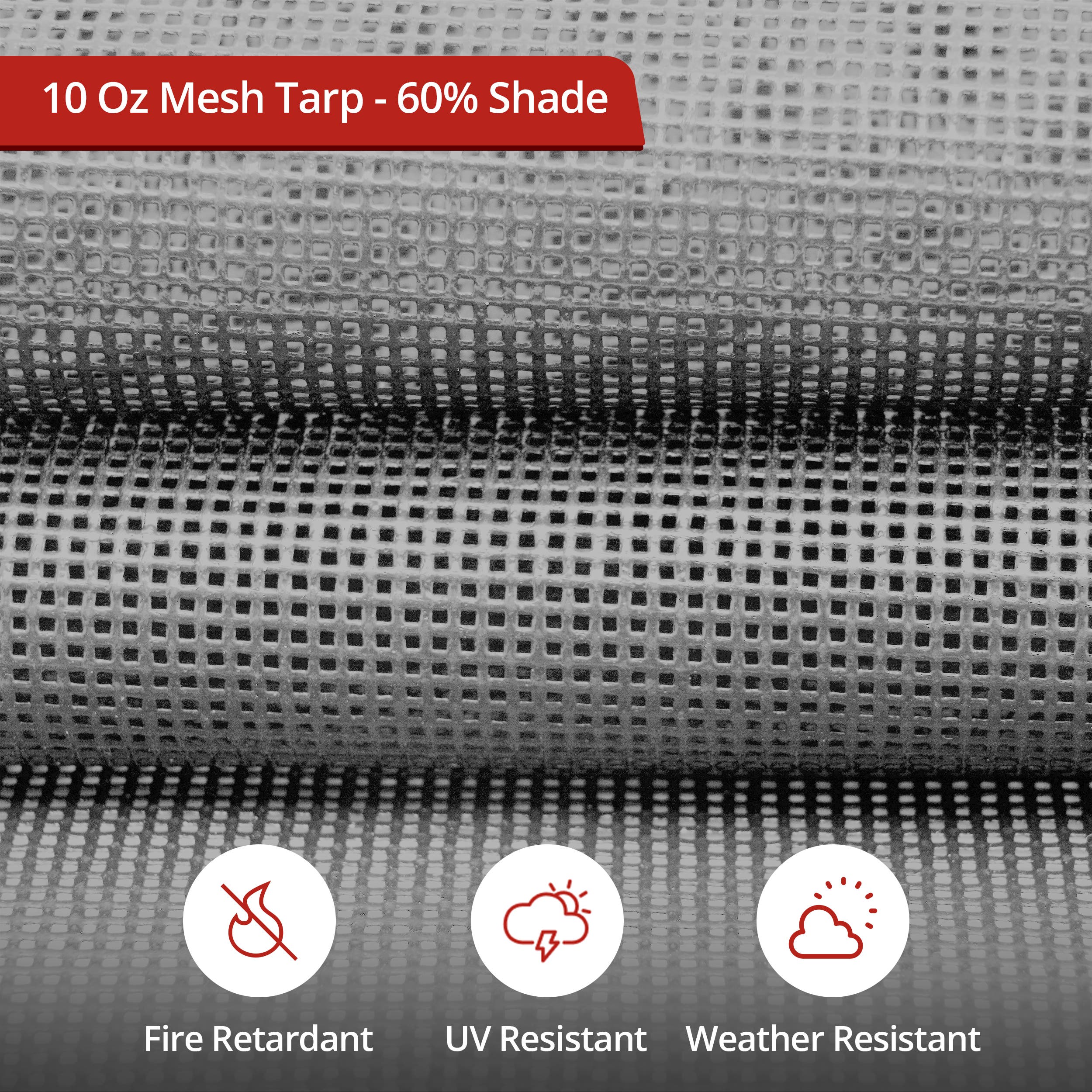 Fire Retardant Mesh Tarp - Reliable Safety & Airflow | Covers & All CA