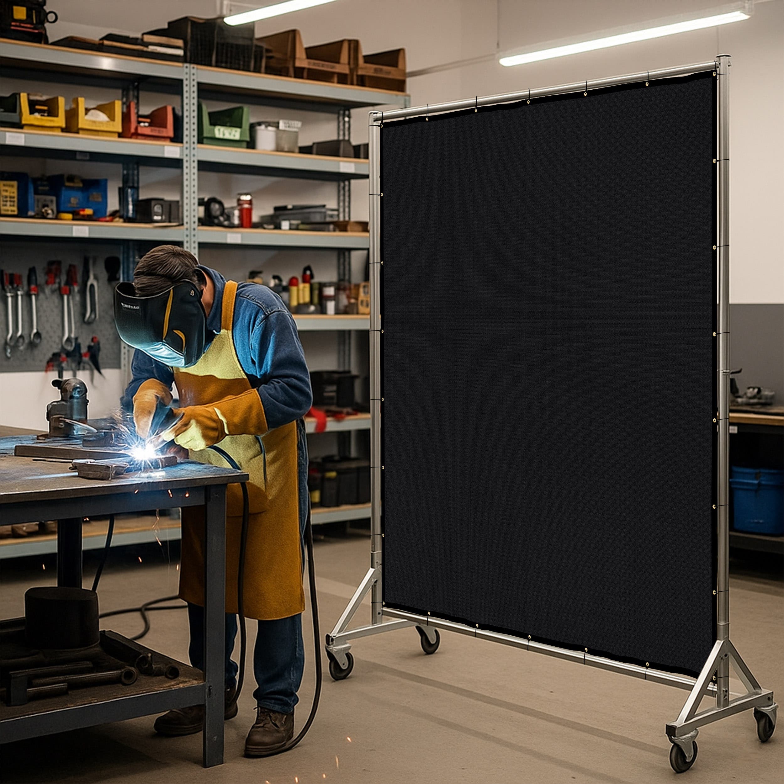 Fire Retardant Mesh Tarp - Reliable Safety & Airflow | Covers & All CA