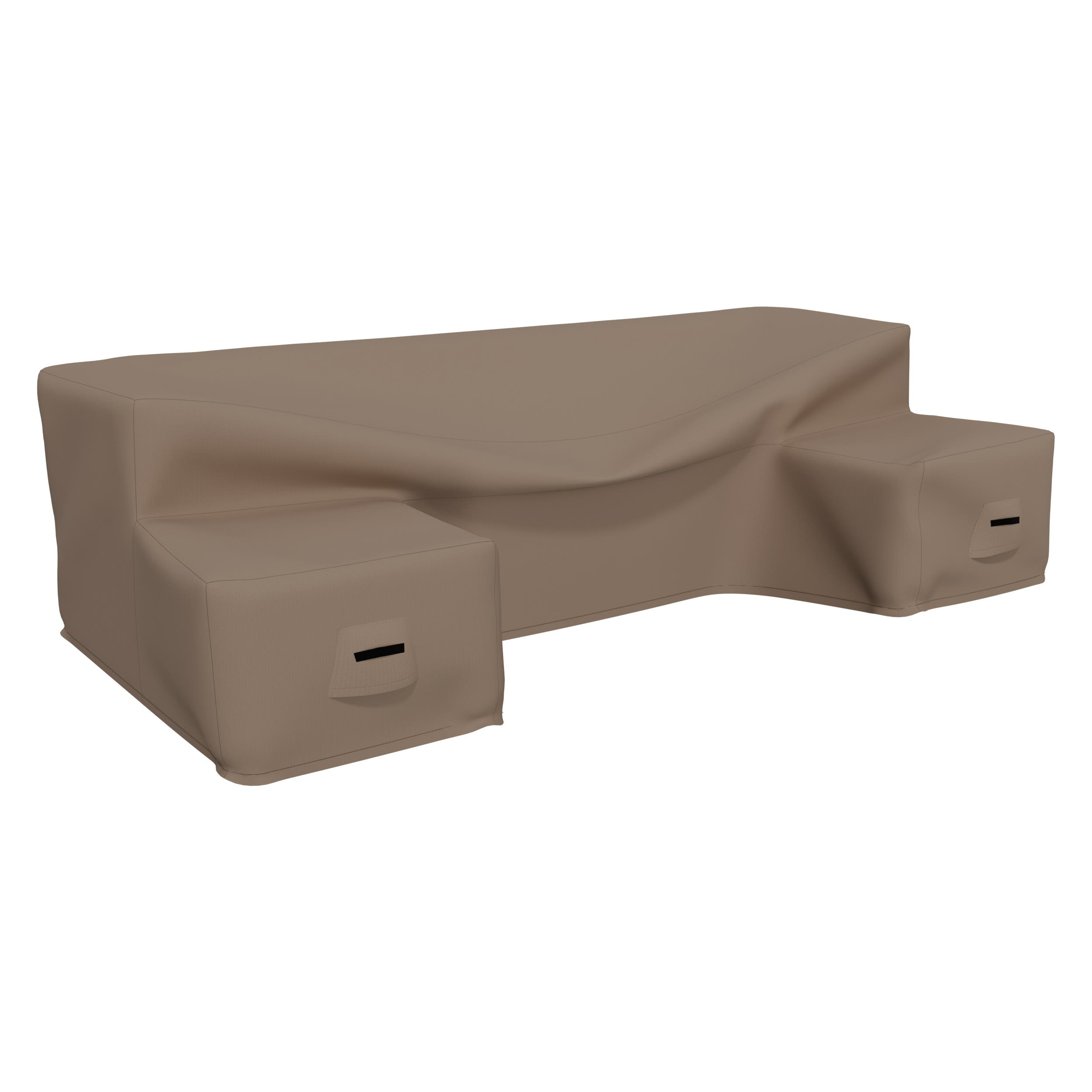 U Shape Sectional Couch and Ottomon Covers
