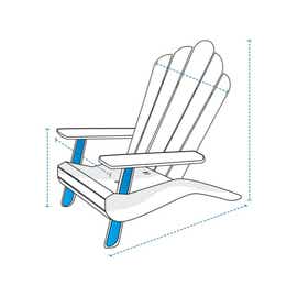 product photo of Adirondack Chair Custom Covers