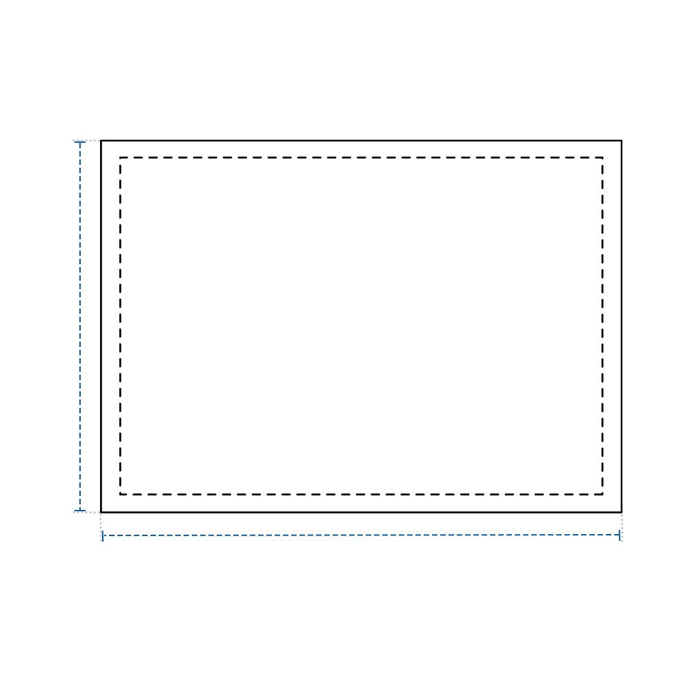 Baseball Weighted Mound Tarps – Rectangle / Square