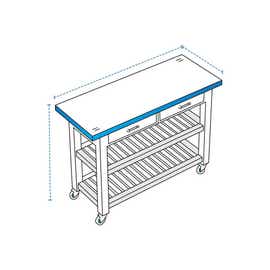 product photo of Kitchen Island Cart Custom Covers