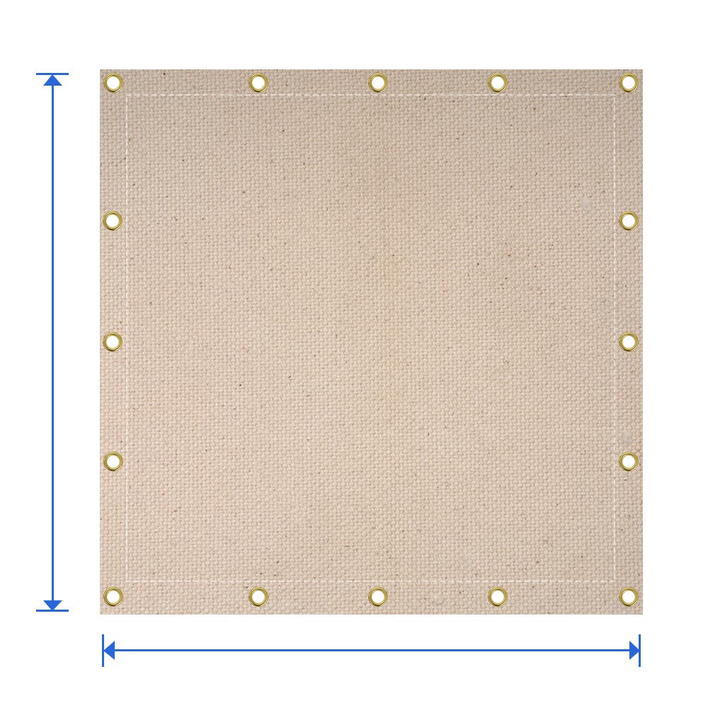 #12 Custom Duck Cotton Canvas Tarp - Product image