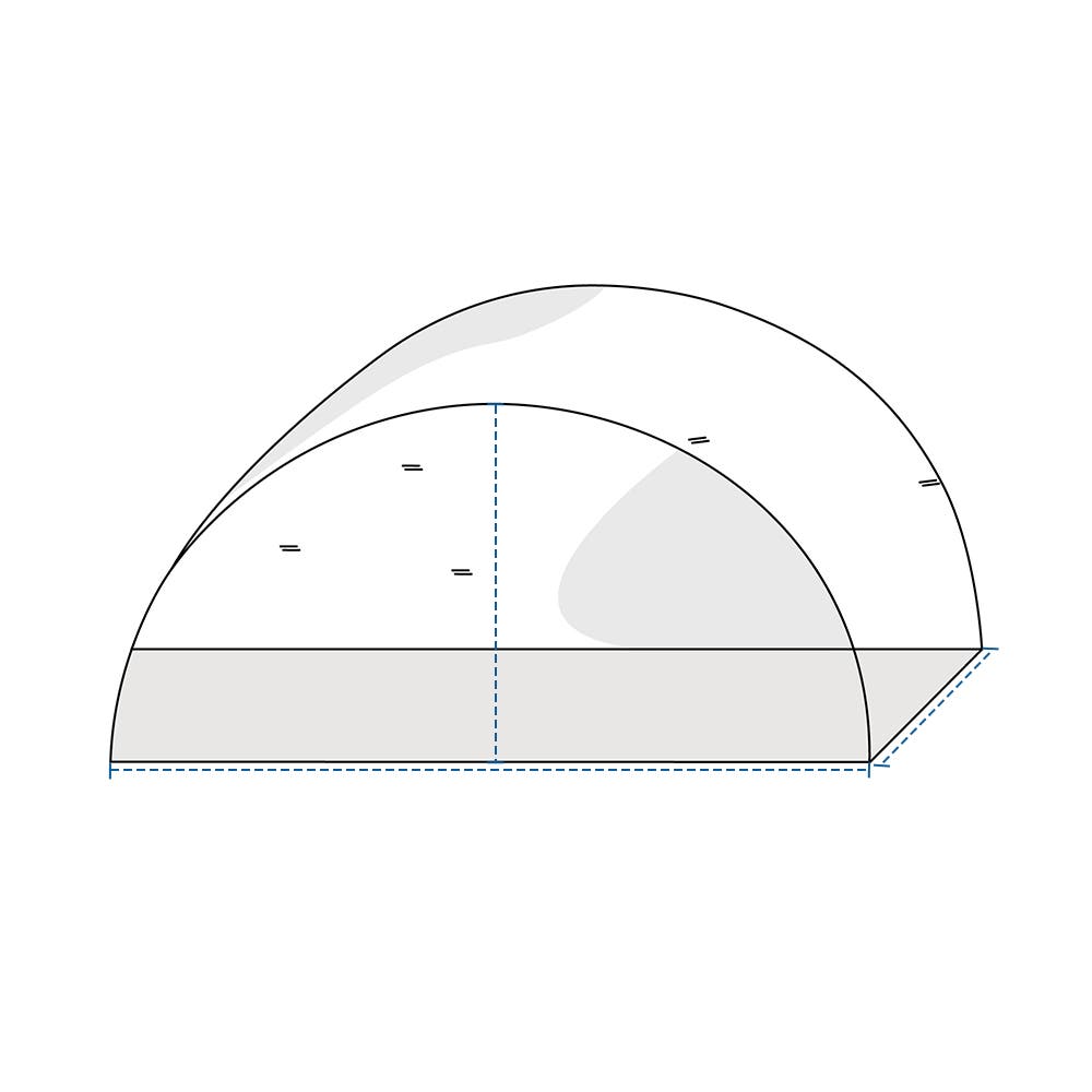Semi-Circle Shaped Outdoor Custom Covers