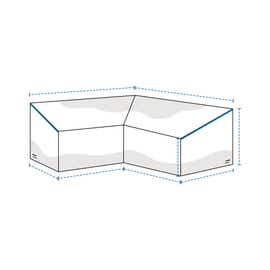 product photo of L Shape Slanted Outdoor Custom Covers