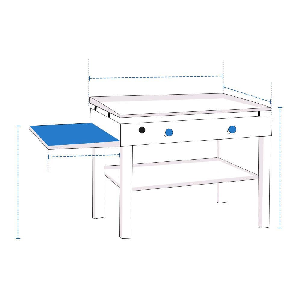 Griddle Table Custom Covers
