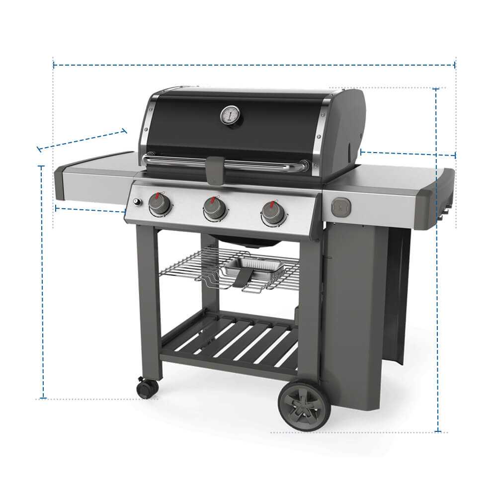 BBQ Cover for Weber Genesis II SE-310 Gas BBQ