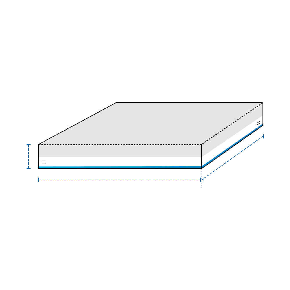 Heavy Duty Custom Sandbox Covers - No Pole Cut-Out