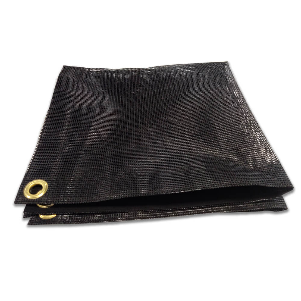 High Strength Mesh Tarp, 6oz, Size: 30' x 30'