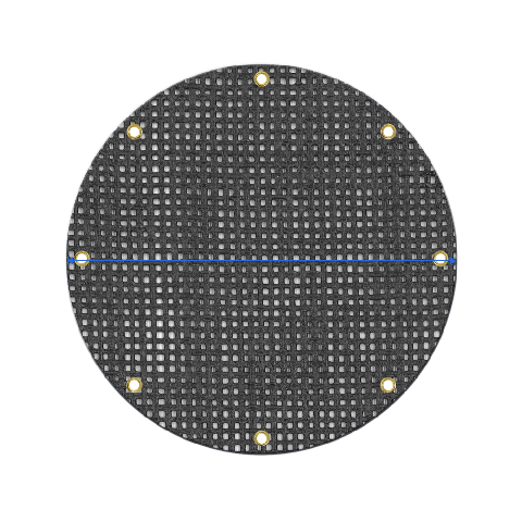 Round Shape Mesh Tarps