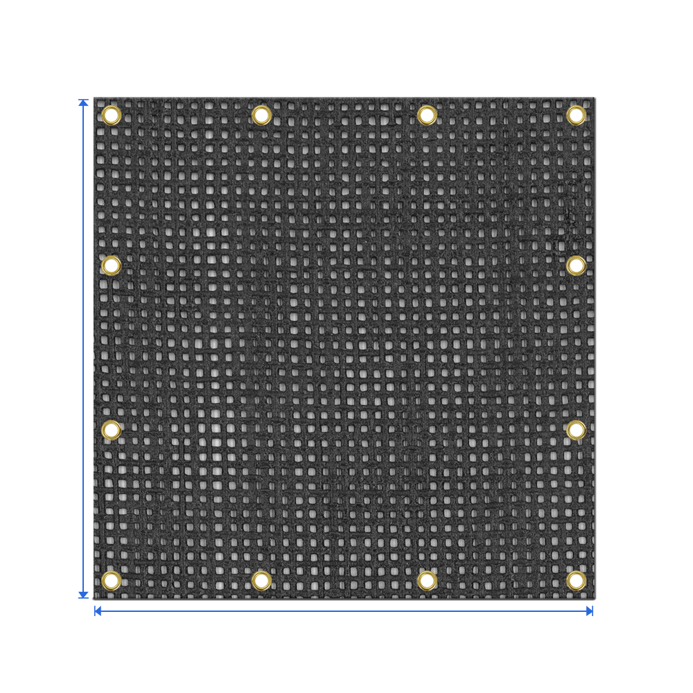 "Custom Mesh Tarps - Rectangle\/Square"