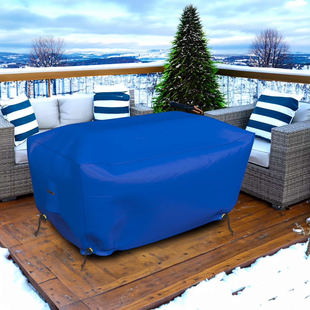 Rectangular Fire Pit Covers - Design 5