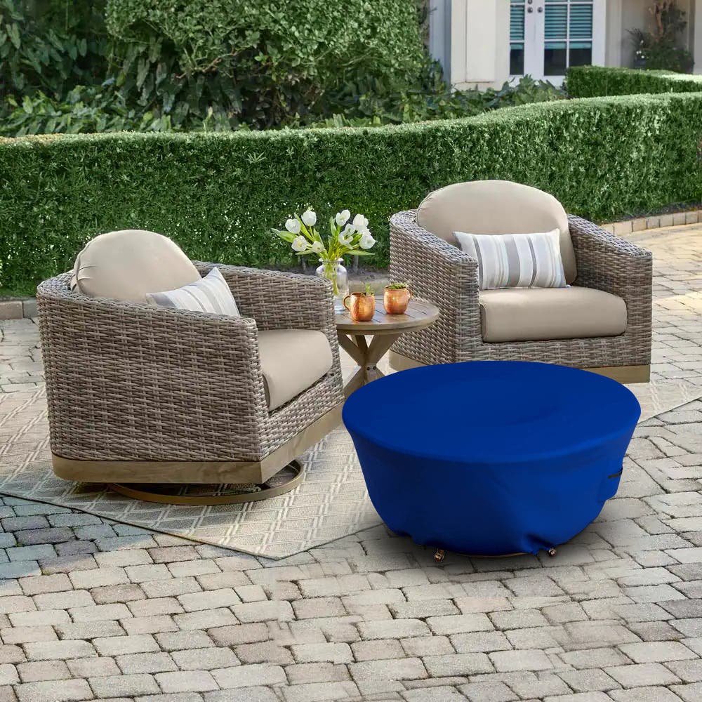 Round Fire Pit Covers - Design 3
