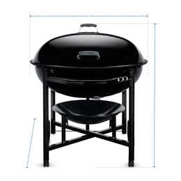 BBQ Cover for Weber Ranch Kettle Charcoal BBQ 37"