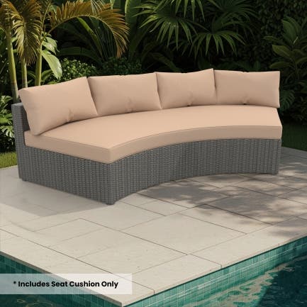 Curved Cushion Cover