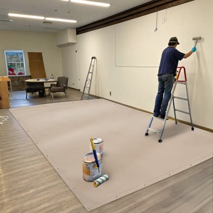 Custom Natural Untreated Canvas Tarp