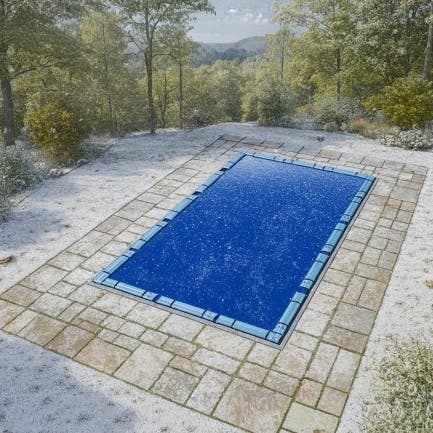 Rectangular Winter Pool Cover