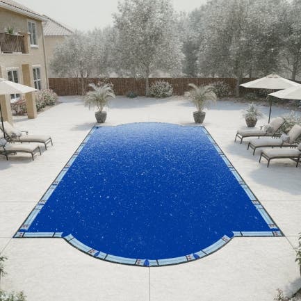 Roman Winter Pool Cover