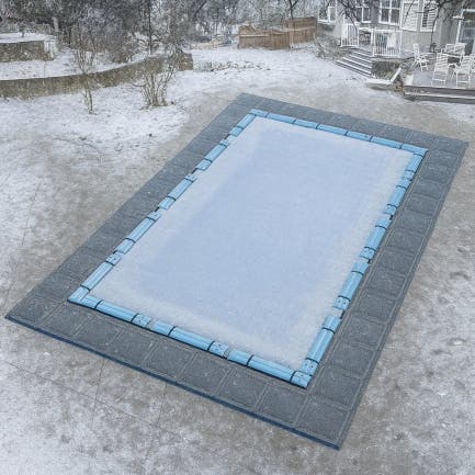 Leaf Net Pool Cover - Rectangle