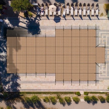 T Pool Covers - Center Steps