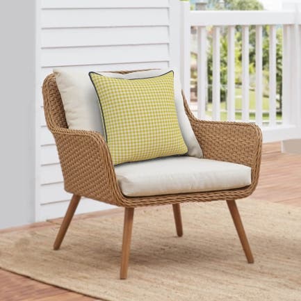 Checkered Pillow Cover