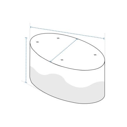 Oval Outdoor Custom Covers