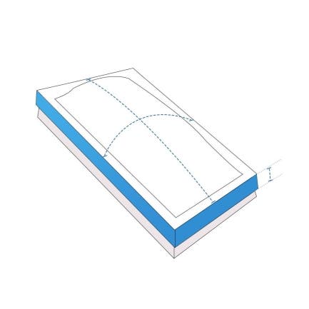 Custom Skylight Covers - Rectangular/Square Dome