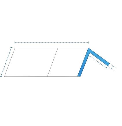 Custom Skylight Covers - Flat Bent