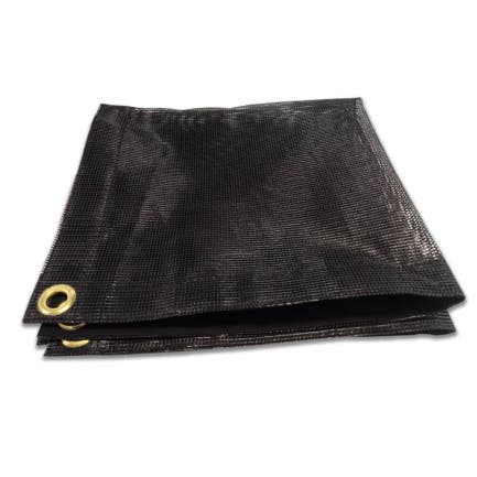 High Strength Mesh Tarp, 6oz, Size: 10' x 50'