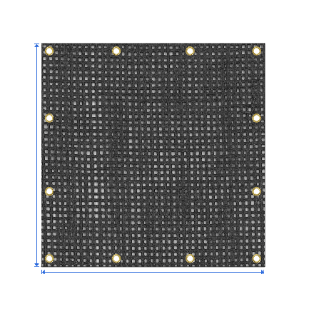 Custom Mesh Tarps - Rectangle/Square