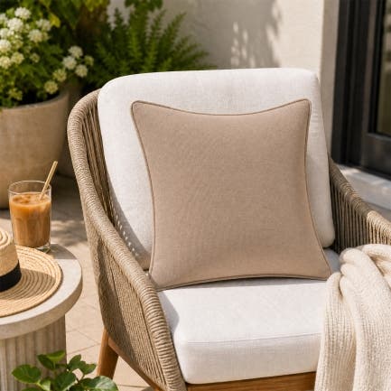 Outdoor Square Throw Pillow Cover