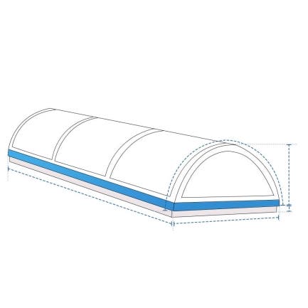 Custom Skylight Covers - Barrel Vaulted