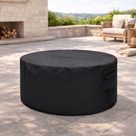 Multi-Layer Circular Fire Pit Custom Covers