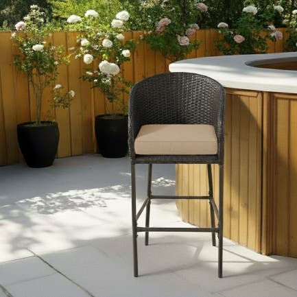 Sunbrella Bar Stool Cushion Cover