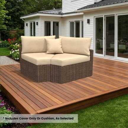 Sunbrella V Shape Cushion Cover