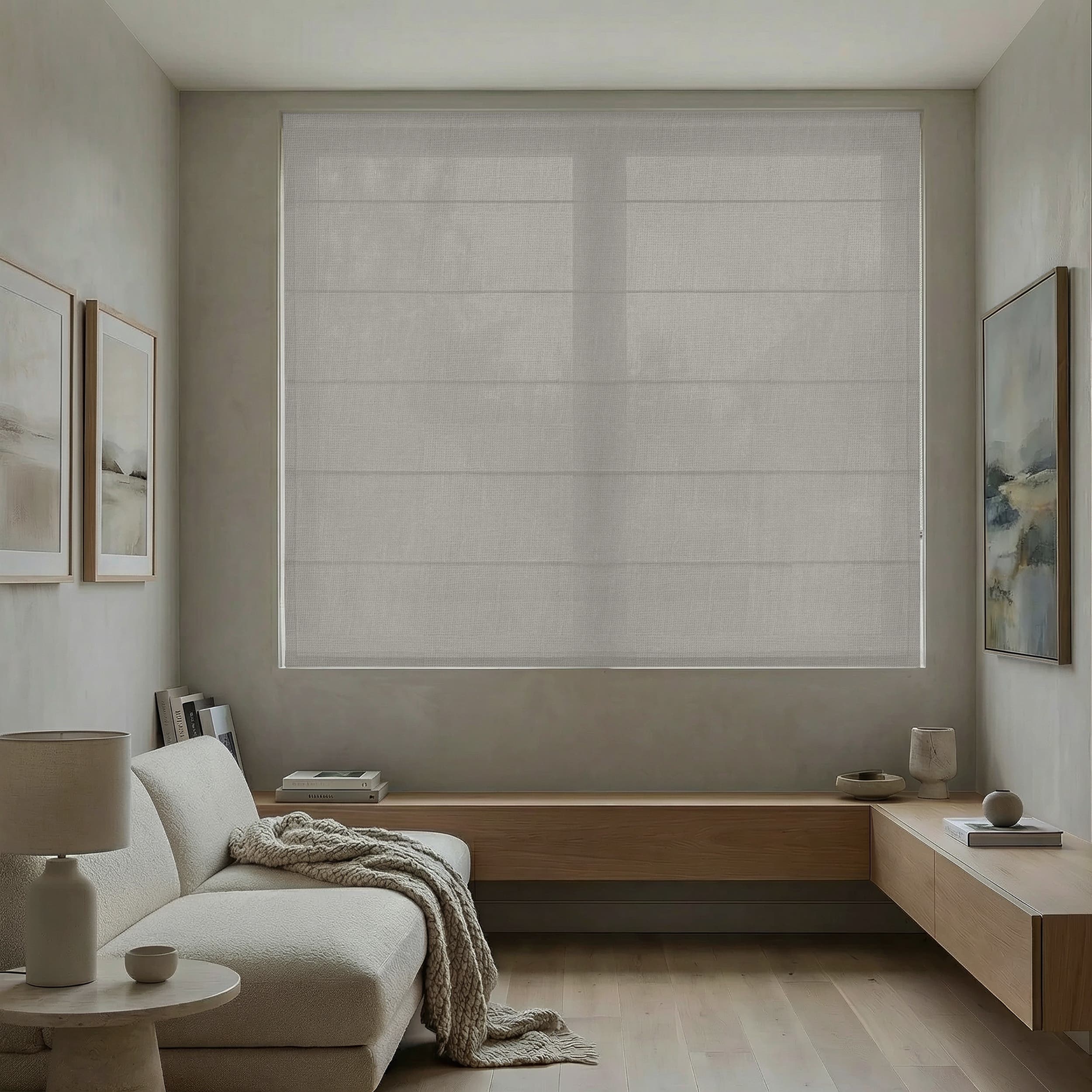 Sheer Roman Shades - Product image