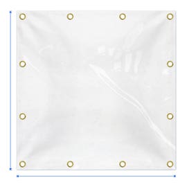 product photo of Custom Clear Vinyl Tarps