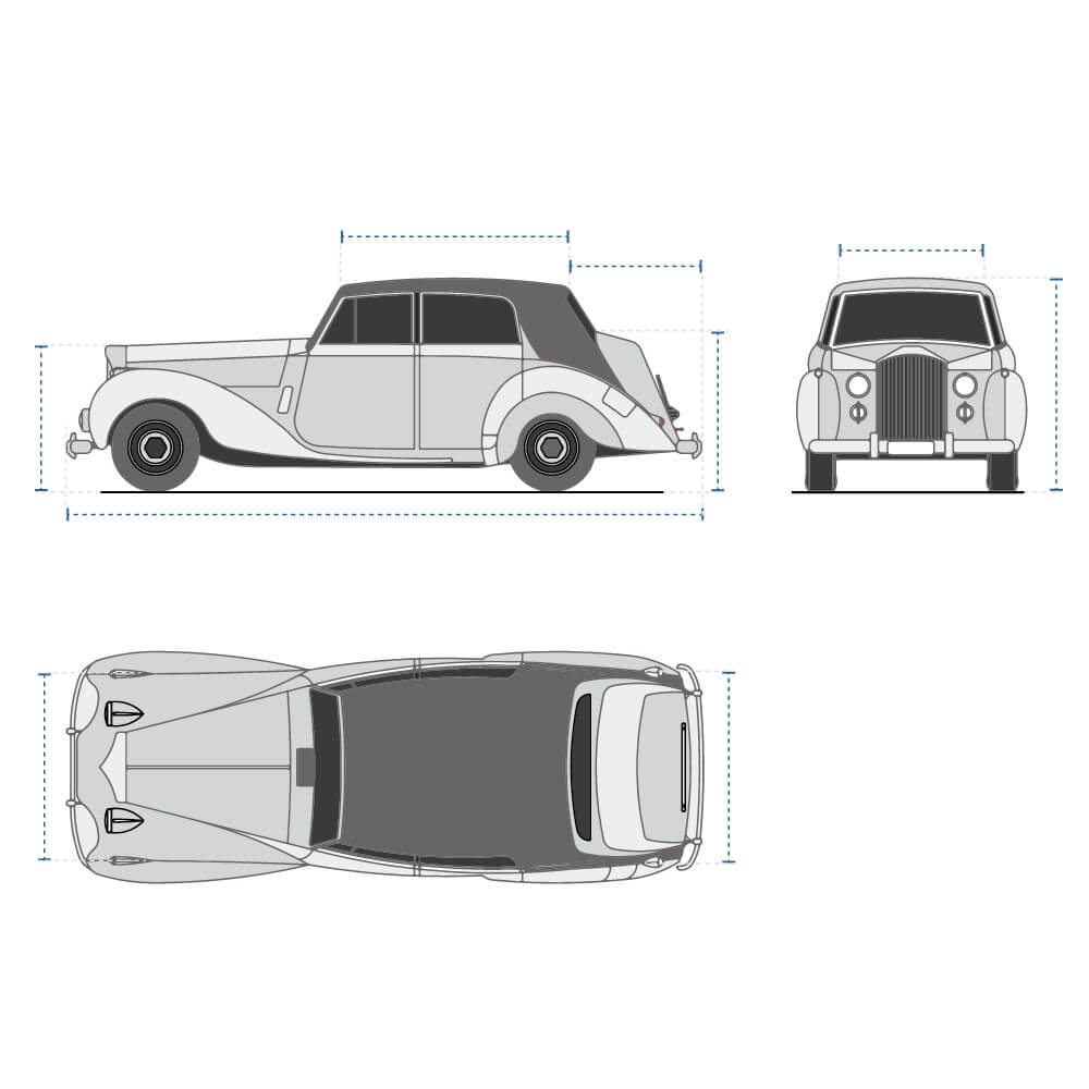 Custom Fit Vintage Car Cover