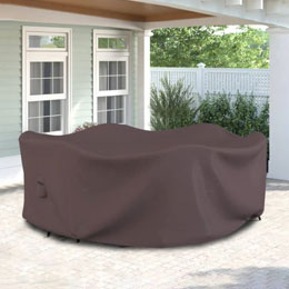 Round Fire Pit Chair Set Cover